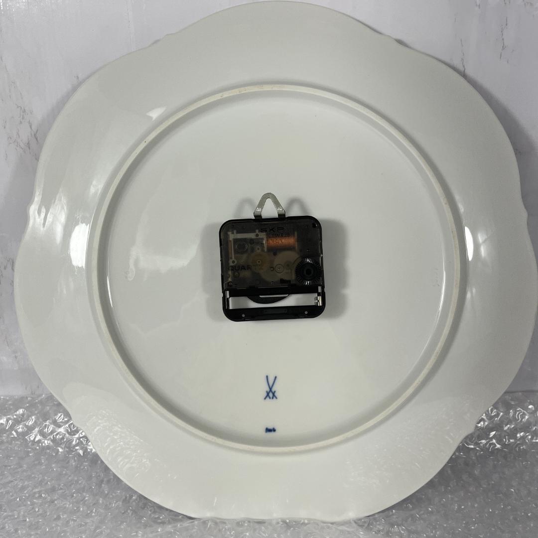 動作品】Meissen ブルーオニオン 掛時計(アナログ)|売買された