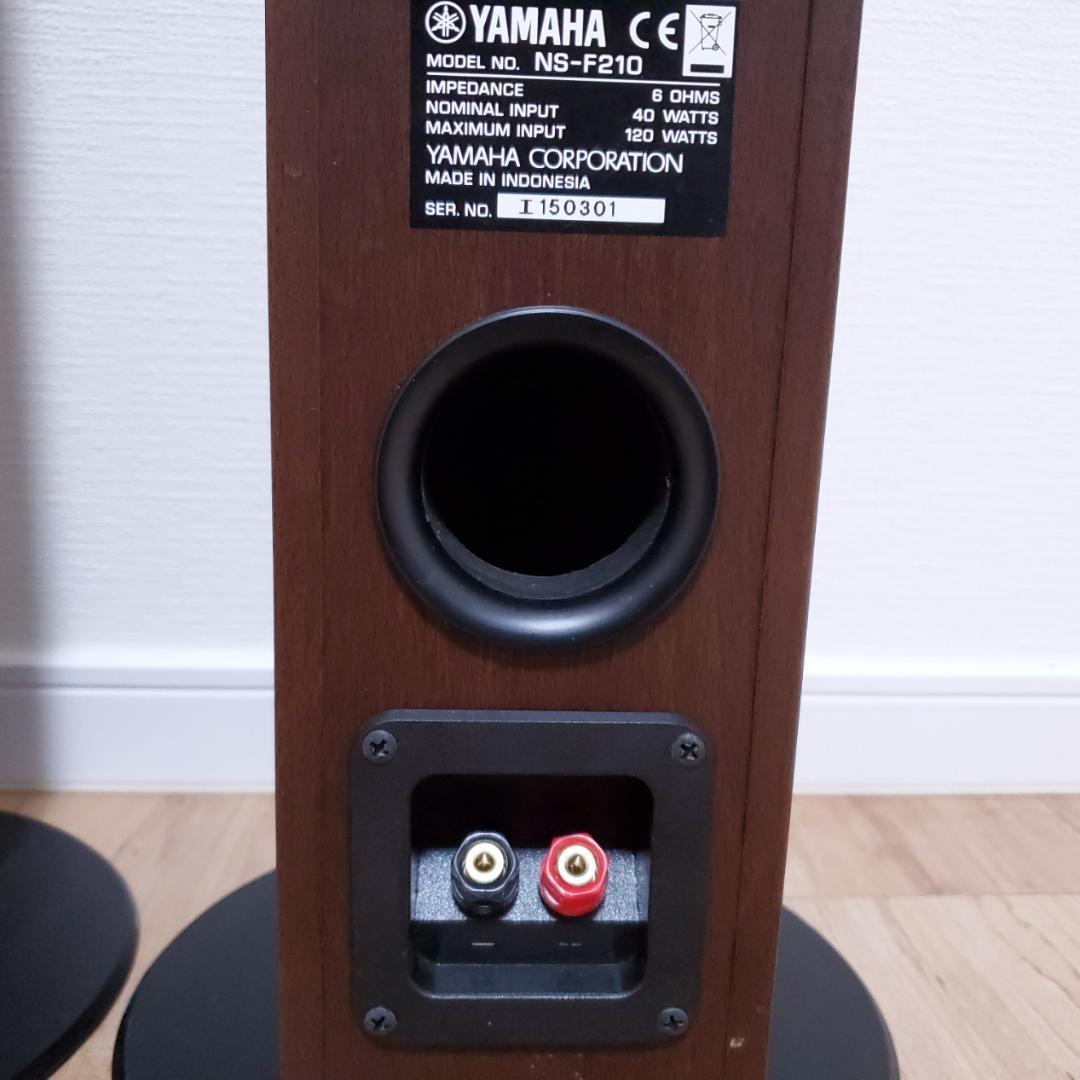 新品入荷 YAMAHA ヤマハ トールボーイスピーカー NS-F210 2台 ブラウン