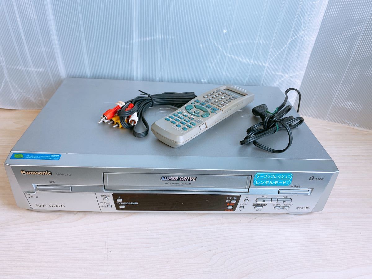 □Panasonic パナソニック VHS ビデオデッキ/Hi-Fi ビデオデッキ NV