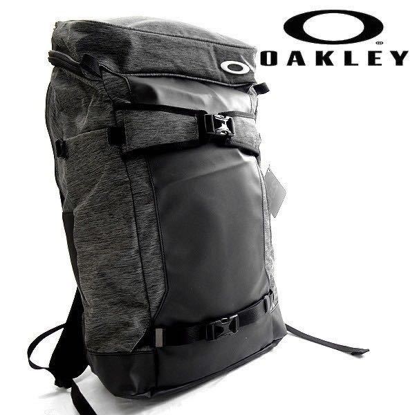 * new goods OAKLEY Oacley |25L square type backpack rucksack gray commuting going to school bag 