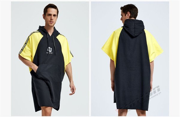 o put on change poncho surfing towel poncho bathrobe .. kind no addition speed .. water ventilation protection against cold sunshade microfibre raw 