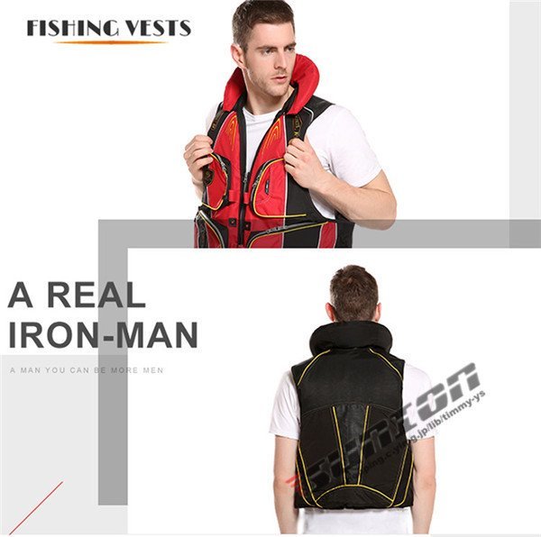  outdoor fishing fishing vest floating the best wading the best life jacket Short the best multifunction storage 