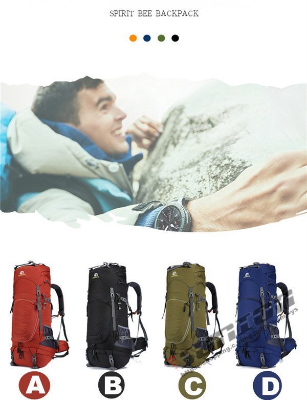 バックパック メンズ レディース 防水 軽量 スポーツ 登山 ザック 登山用 リュックサック 大型リュック 多機能 撥水 旅行 軽_画像2