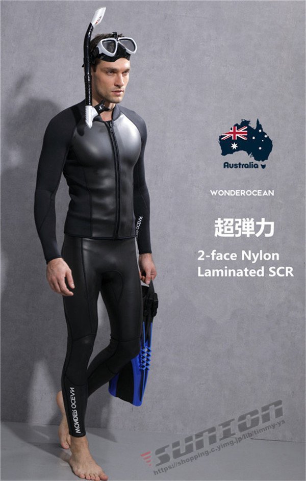  мокрый костюм мужской 2mm серфинг полный костюм передний Zip неопреновый дайвинг морской спорт верх и низ 2 позиций комплект 