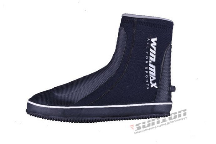 wet suit man and woman use diving boots 5mm is ikatto zipper boots marine shoes Diving Wetsuits