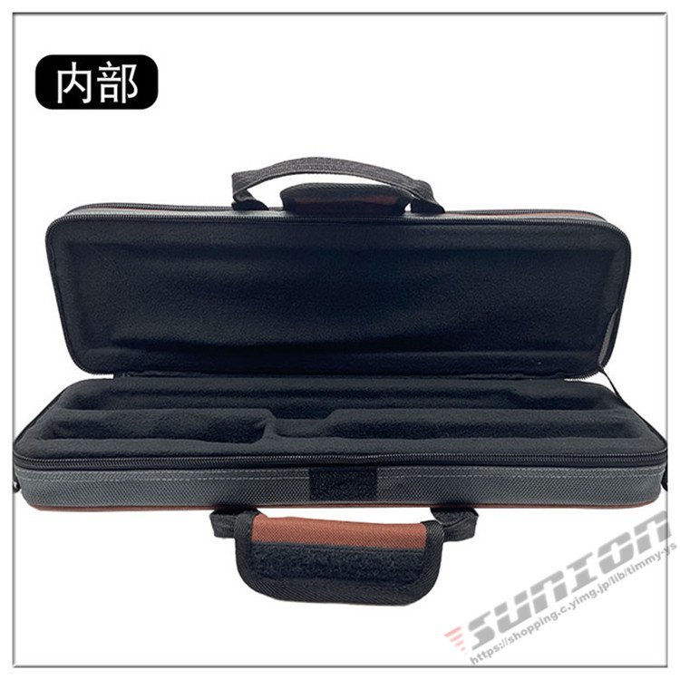  flute case musical instruments wind instruments flute C tube for semi-hard case case cushion attaching handbag shoulder 