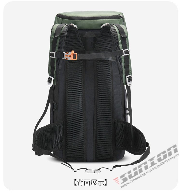 バックパック メンズ レディース 防水 軽量 スポーツ 登山 ザック 登山用 リュックサック 40L 多機能 撥水 旅行 軽い 防_画像9