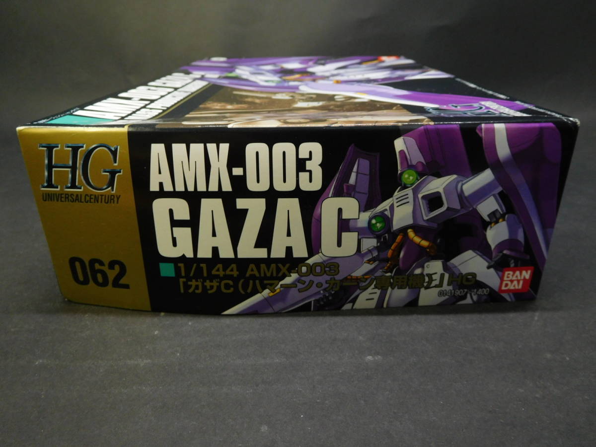 1/144 HG ガザC ハマーン・カーン専用機 MA形態へ変形可能 機動戦士Zガンダム バンダイ 中古未組立プラモデル レア 絶版 ガンプラ_画像2