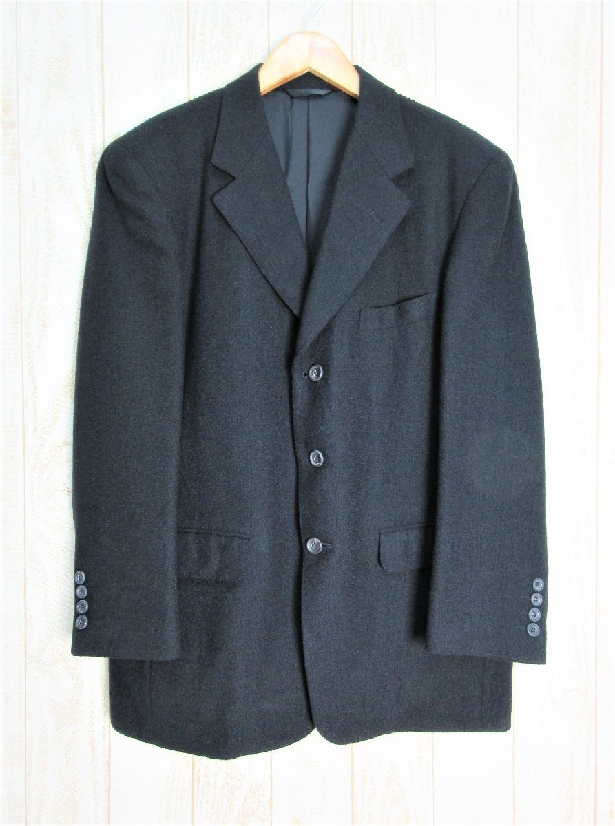 Christian Dior/ Christian * Dior : cashmere silk 3. tailored jacket Old silk . size M/ men's / gentleman / used /USED