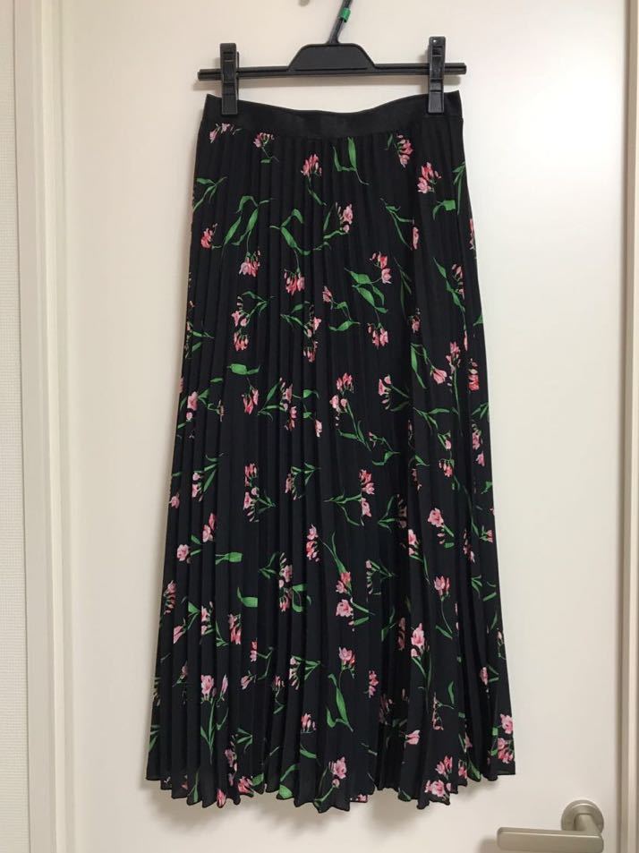 H M 花柄プリーツスカートプリーツロングスカート34 エアリーミディ丈送料400円日本代购 买对网 H M 花柄プリーツスカートプリーツロングスカート34 エアリーミディ丈送料400円日本代购 买对网