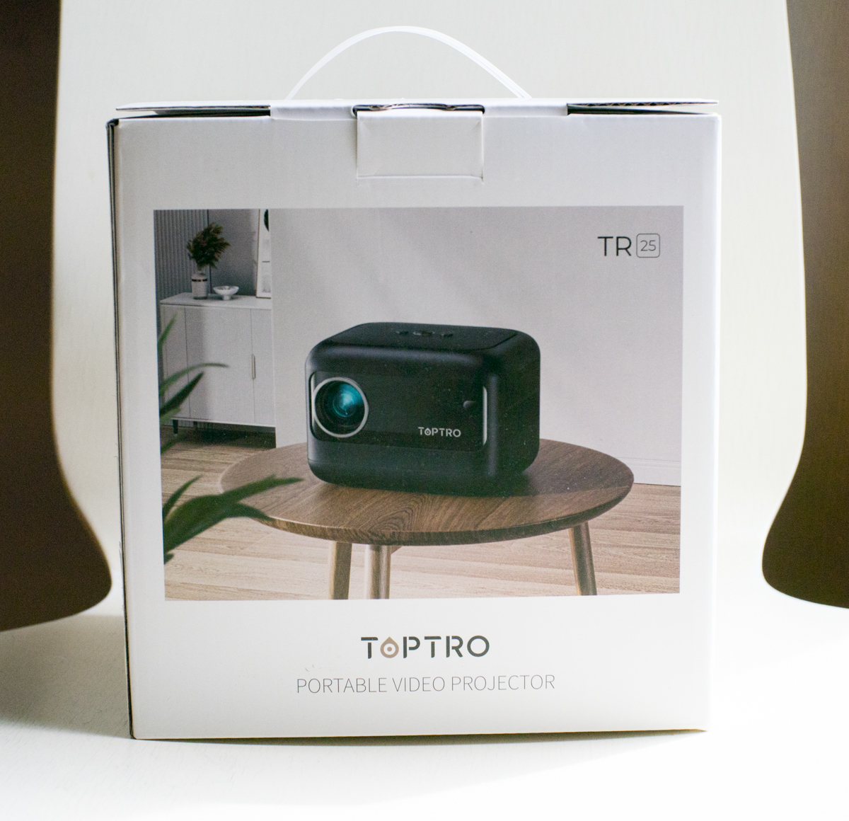 TOPTRO プロジェクター tr25 1080P 10000LM 電動フォーカス 台形補正 WiFi Bluetooth対応 中古美品