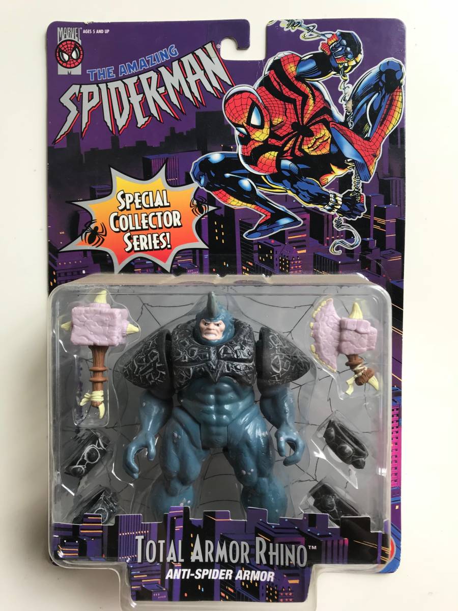  Spider-Man * car neiji*benom etc. * MARVEL COMICS TOY BIZ *8 piece * unopened goods 