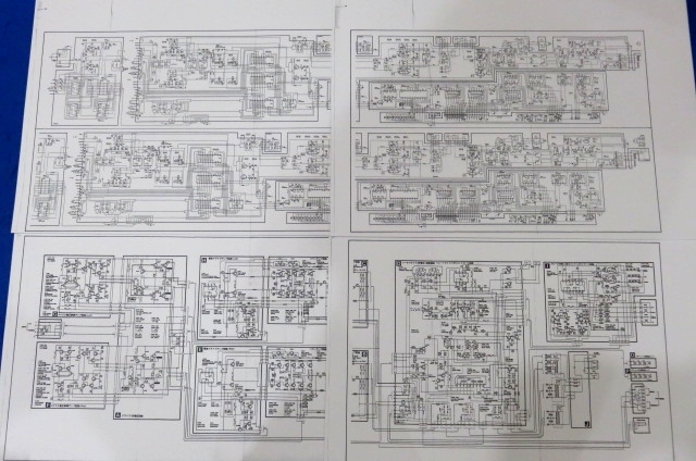TechnicsテクニクスSE-A100回路図パワーアンプ完全図面SE-A5000 TechnicsテクニクスSE-A100回路図パワーアンプ完全図面SE-A5000