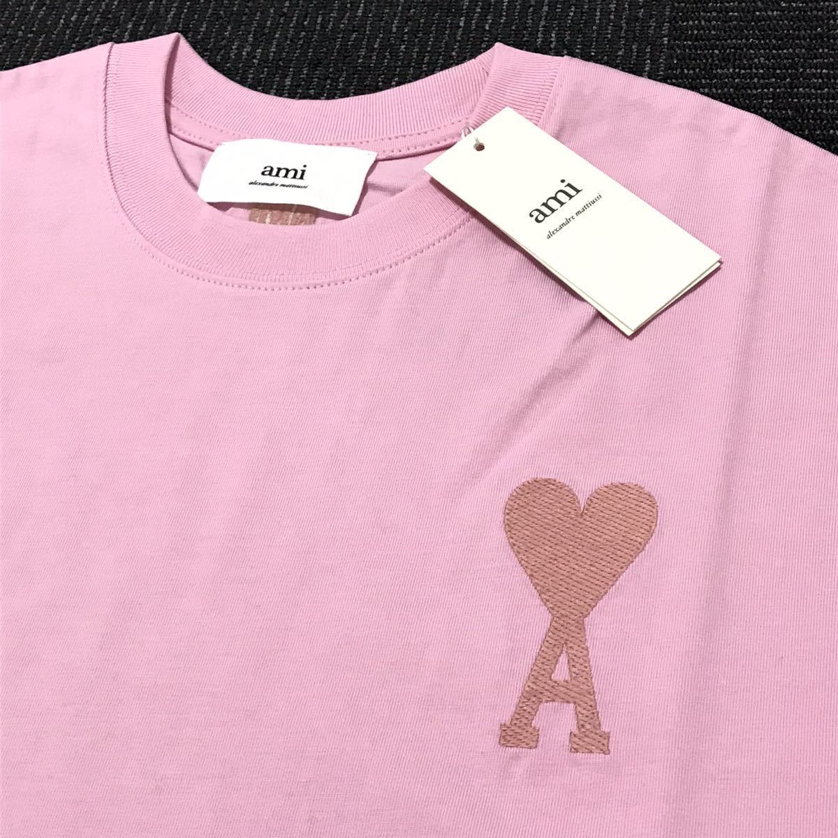 限定価格セール！ サイズM トップス ピンク色系 半袖Tシャツ amiparis