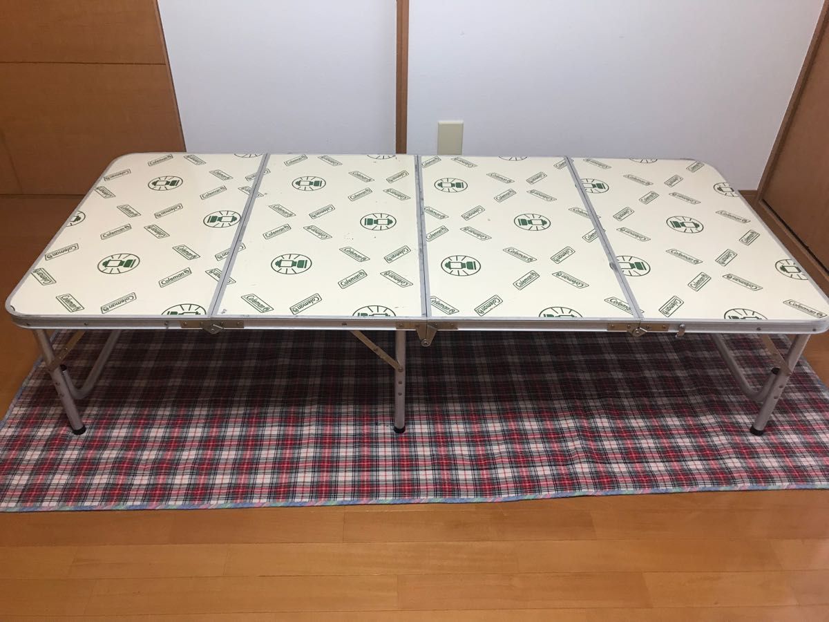 Coleman】四折テーブル 汚らしい 170-5540 2way 廃盤 レア Coleman】四折テーブル 汚らしい 170-5540 2way 廃盤 レア