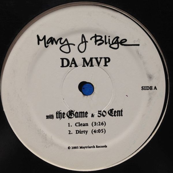 12inchレコード　MARY J. BLIGE / DA MVP_画像1