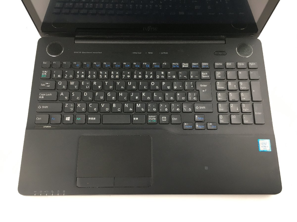 ♪△【FUJITSU 富士通】ノートPC/Core i7 6700HQ(第6世代)/SSHD 1TB