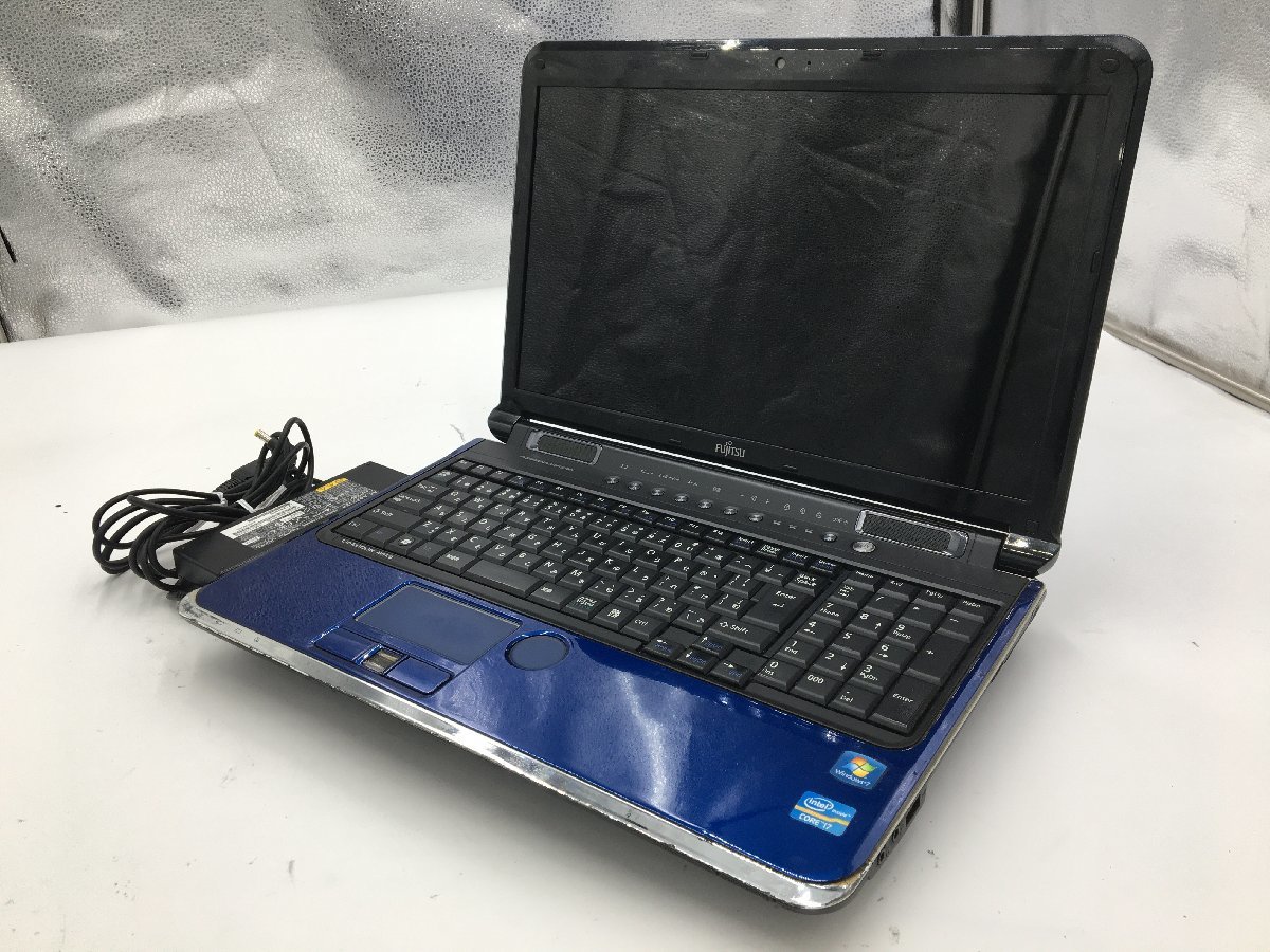 ♪△【FUJITSU 富士通】ノートPC/Core i7 2630QM(第2世代)/HDD 750GB