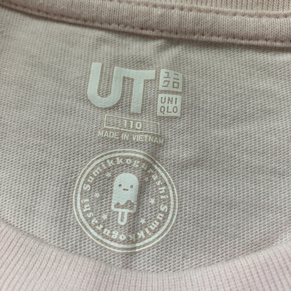 ◆早い物勝ち！ 半袖Tシャツ すみっこぐらし サイズ110 ユニクロ UT すみっコぐらし UNIQLO Tシャツ　コラボ　子供　キッズ　半袖　Tシャツ_画像5