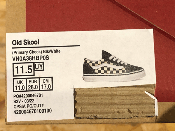 ★VANS KIDS US企画/OLD SKOOL (17.0cm)_画像5