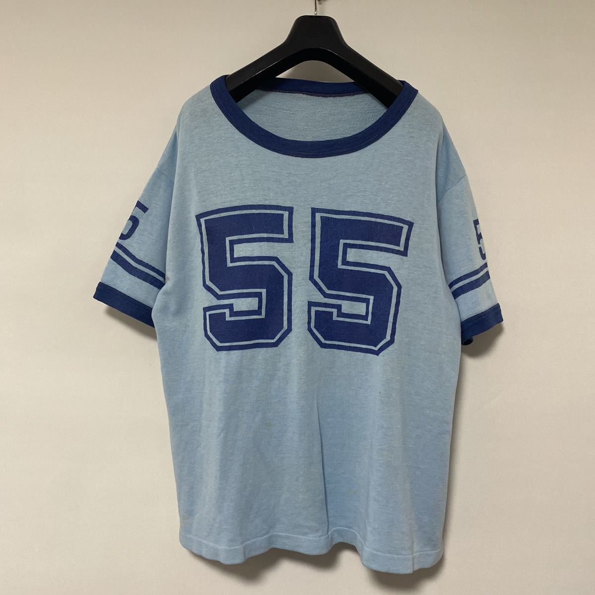 希少 XL 位 70 ~ 80 年代 アメリカ ビンテージ ナンバリング スウェット ビッグ サイズ BIG jumbo ゾロ目vintage USAヴィンテージ tシャツ