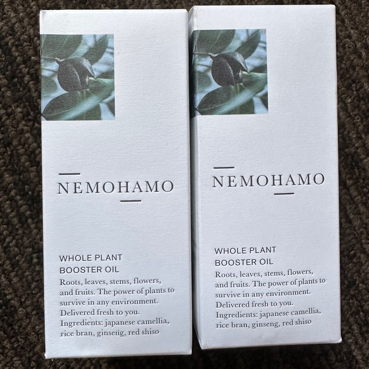 NEMOHAMO/ネモハモ】NEMOHAMO ブースターオイル 30ml×2個セット