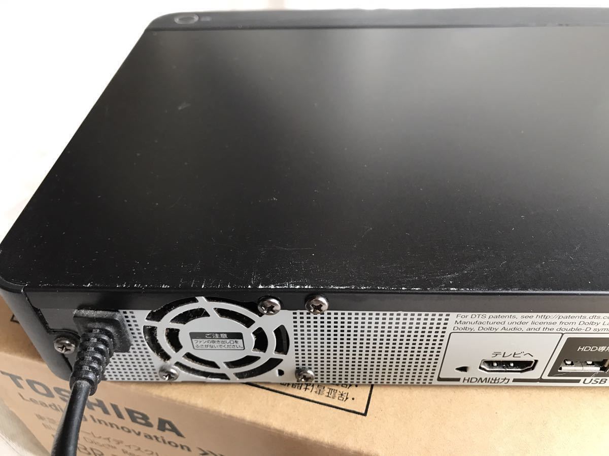 【中古】TOSHIBA 東芝 ブルーレイディスクレコーダー REGZA DBR-Z610(送料込)_画像9