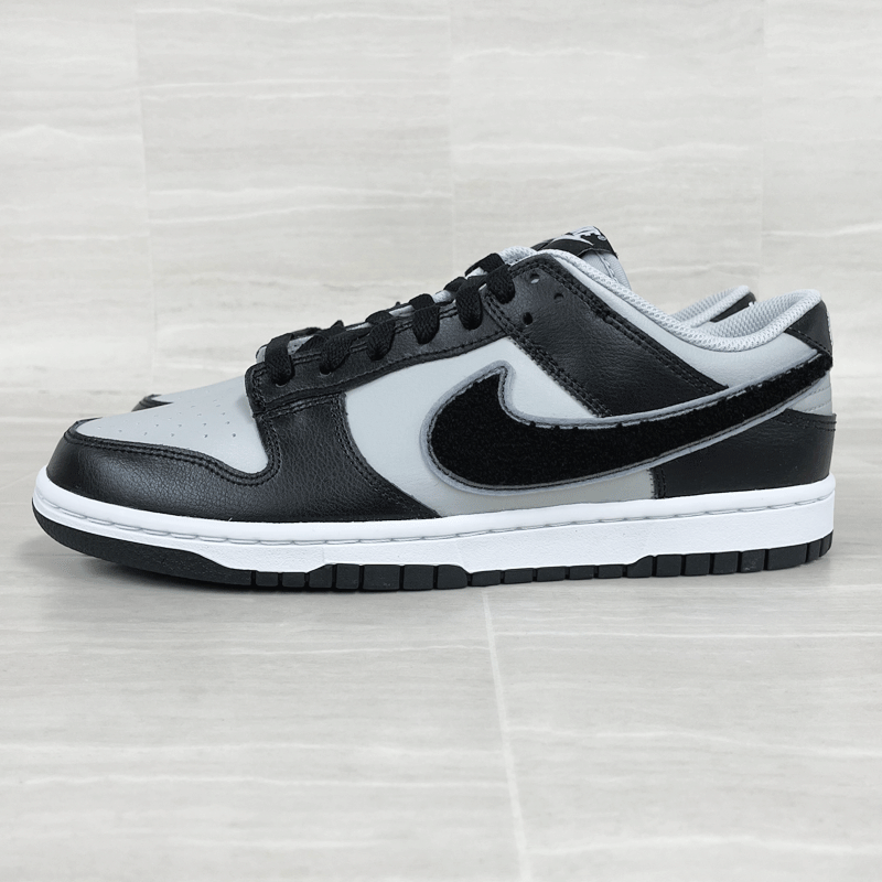 1円～！【HA848】未使用 NIKE/ナイキ DUNK LOW RETRO ダンク ロー レトロ DQ7683 グレーフォグ/ブラック-ウルフグレー 26.5cm_画像2