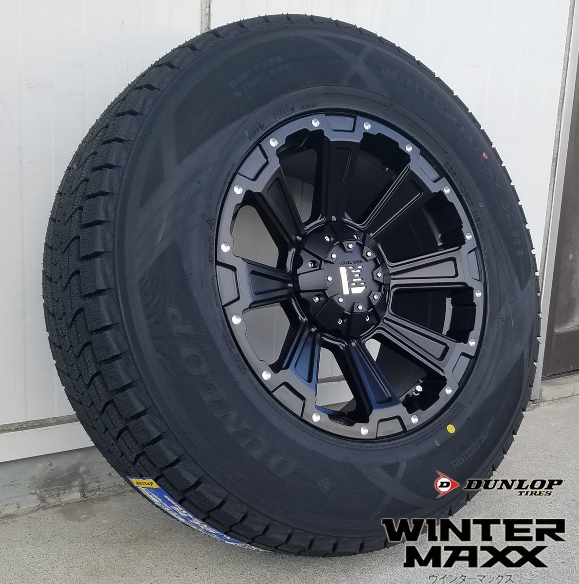 国産スタッドレス LEXXEL DeathRock プラド サーフ ハイラックス FJ ダンロップ winter MAXX SJ8+ 265/70R17 265/65R17 275/65R17 17インチ_画像1