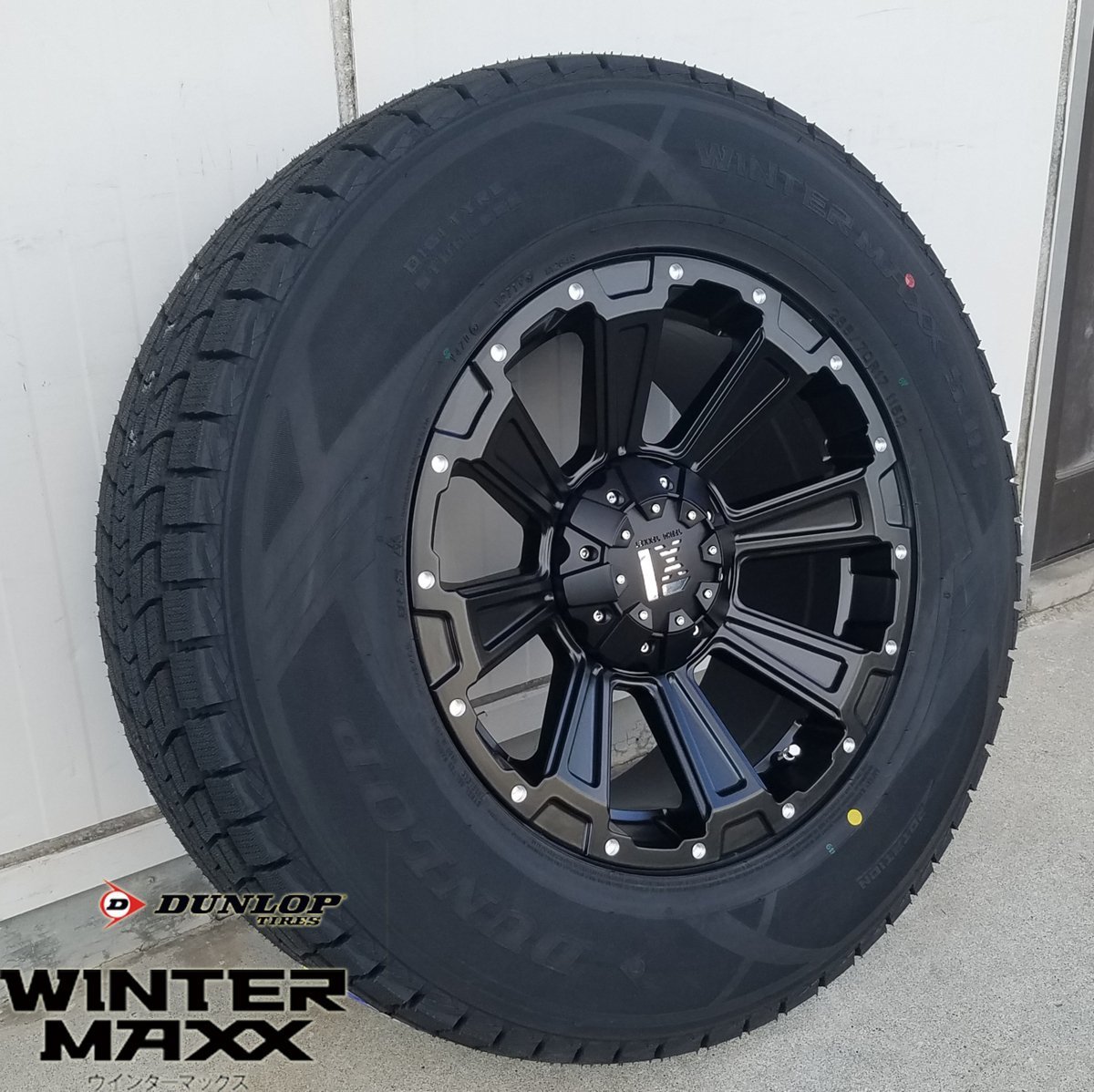 国産スタッドレス LEXXEL DeathRock プラド サーフ ハイラックス FJ ダンロップ winter MAXX SJ8+ 265/70R17 265/65R17 275/65R17 17インチ_画像2