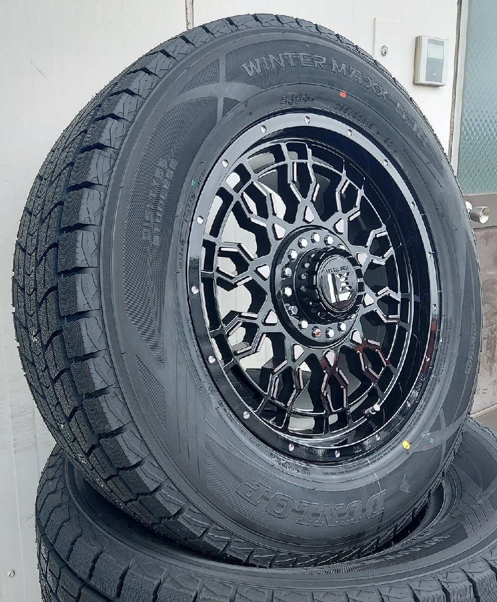 国産スタッドレス LEXXEL PreDator プラド ハイラックス FJ パジェロ ダンロップ winter MAXX SJ8+ 265/70R17 265/65R17 275/65R17_画像3