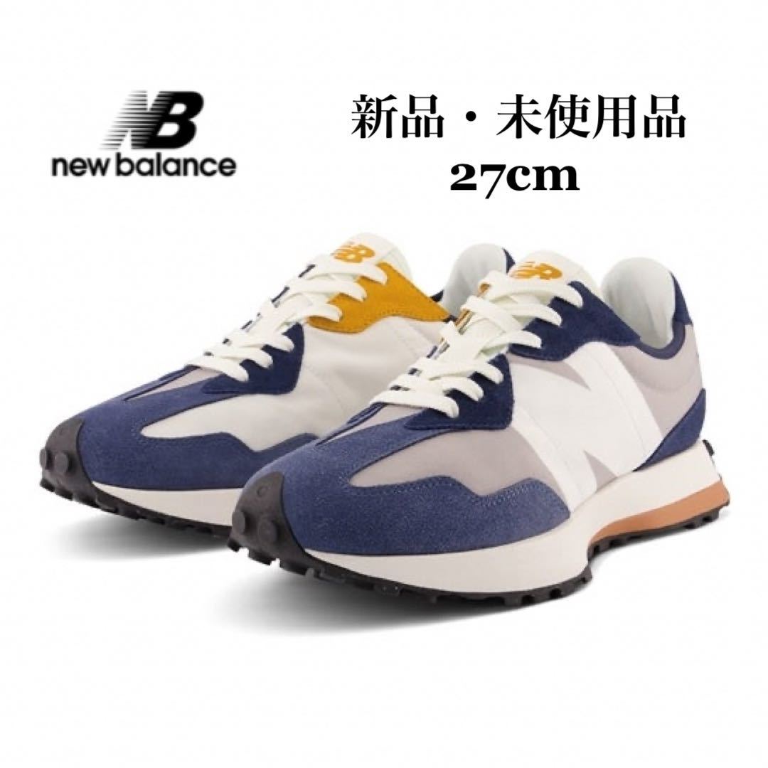 NEW BALANCE ニューバランス MS327 OC ネイビー メンズ スニーカー 27cm_画像1