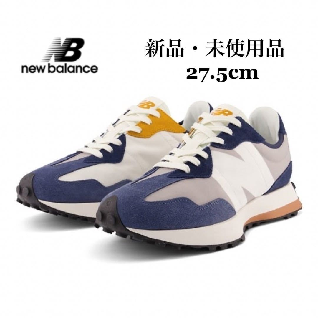 ☆決算特価商品☆ NEW BALANCE 27.5cm スニーカー メンズ ネイビー OC