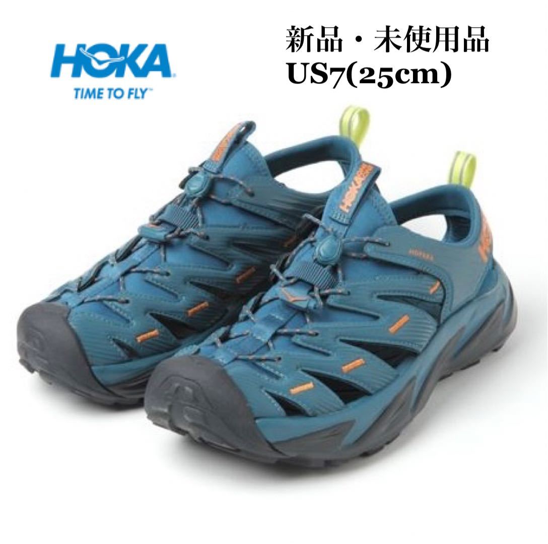 HOKA ONE ONE ホカオネオネ HOPARA ホパラ マリーンブルー サンダル メンズ アウトドア レジャー　US7_画像1