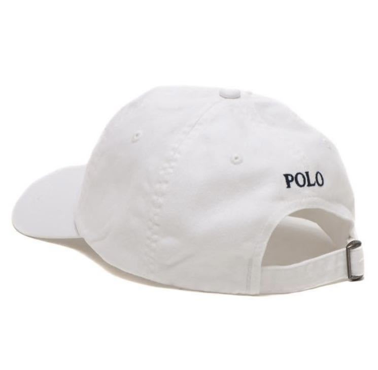 POLO RALPH LAUREN ポロラルフローレン SPORTCAP キャップ ホワイト メンズ レディース ユニセックス アウトドア レジャー フェス_画像4