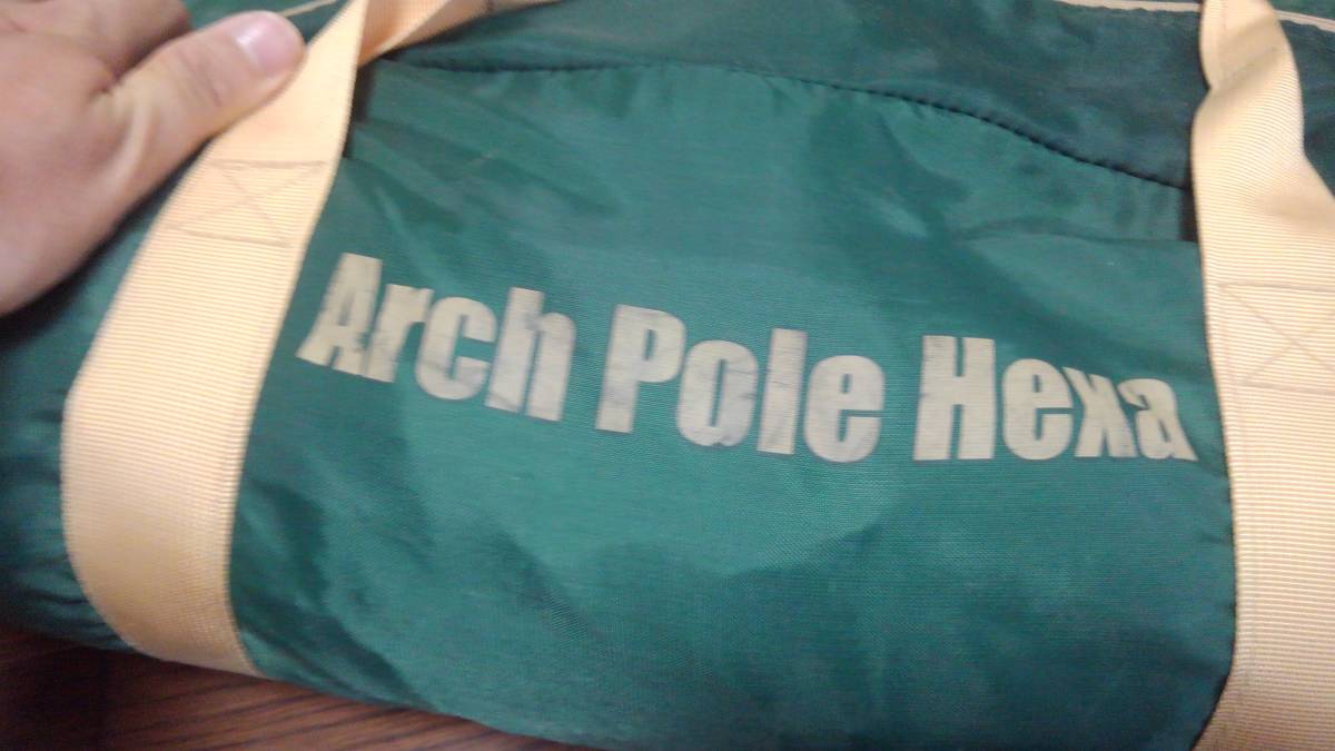 [已停產·稀有商品] Coleman Arch Pole Hexa（Archipole Hexa） 原文:【廃版・希少品】Coleman Arch Pole Hexa (アーチポールヘキサ)