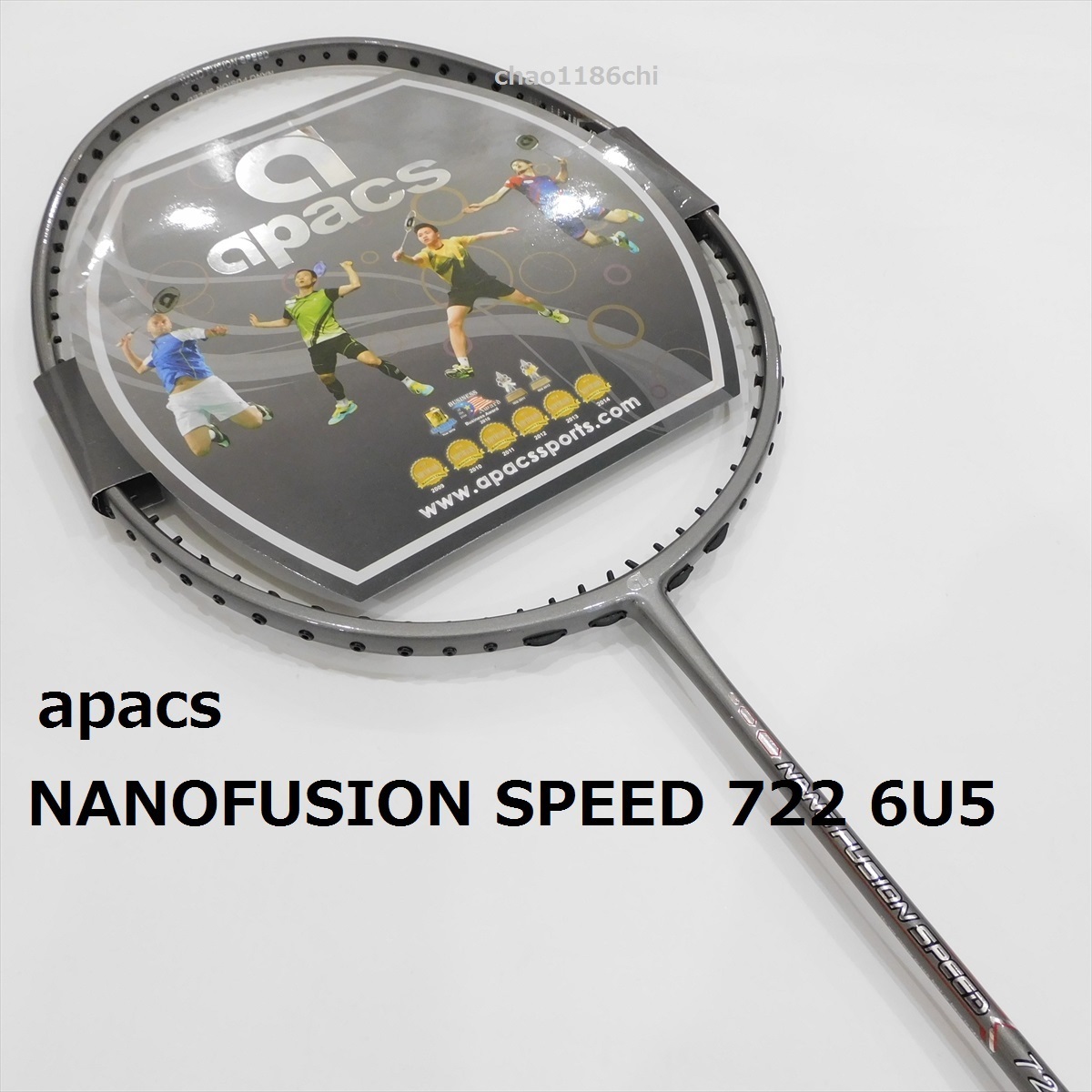 送料込/apacs/6U/軽量/ナノフュージョンスピード722/G/NANOFUSION SPEED 722/ボルトリックFB/アストロクス00/55/ナノフレア400/アパックスの画像1