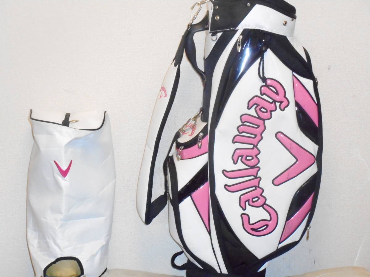 二手（卡拉威）Callaway 9.0型運動員運動車（WH×PINK×BK）    原文:中古 (キャロウエイ) Callaway 9.0型 アスリートスポーツカート (WHxPINKxBK)