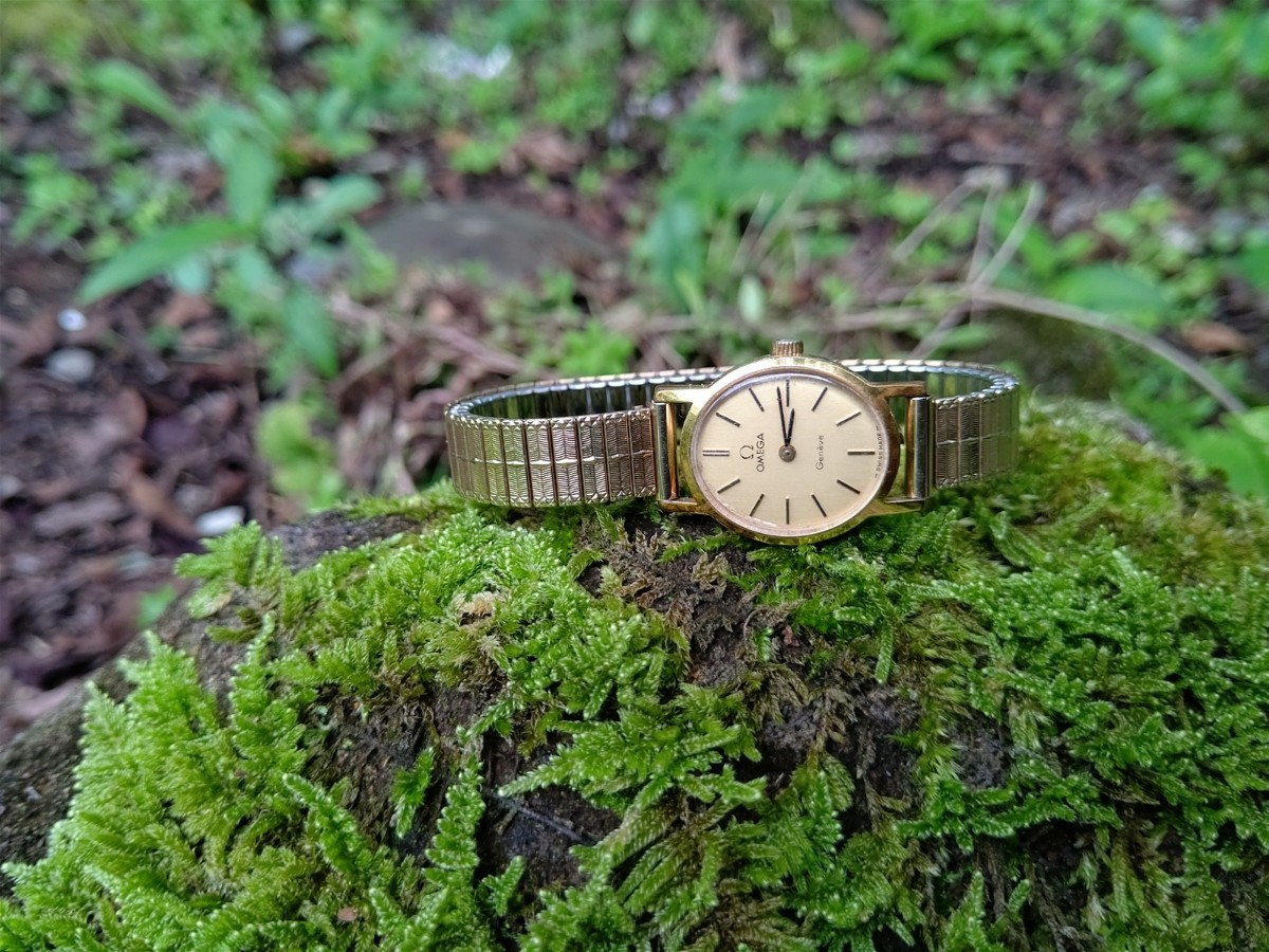 OMEGA オメガ 腕時計 12gf スイス製 アナログ デビル Geneve
