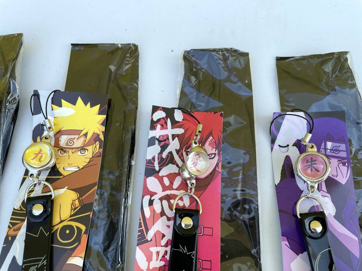 非売品 NARUTOナルト疾風伝 ナルティメットアクセル 特典 覚醒ストラップ 全6種セット 我愛羅サソリ干柿鬼鮫うちはイタチデイダラ 岸本斉史_画像6