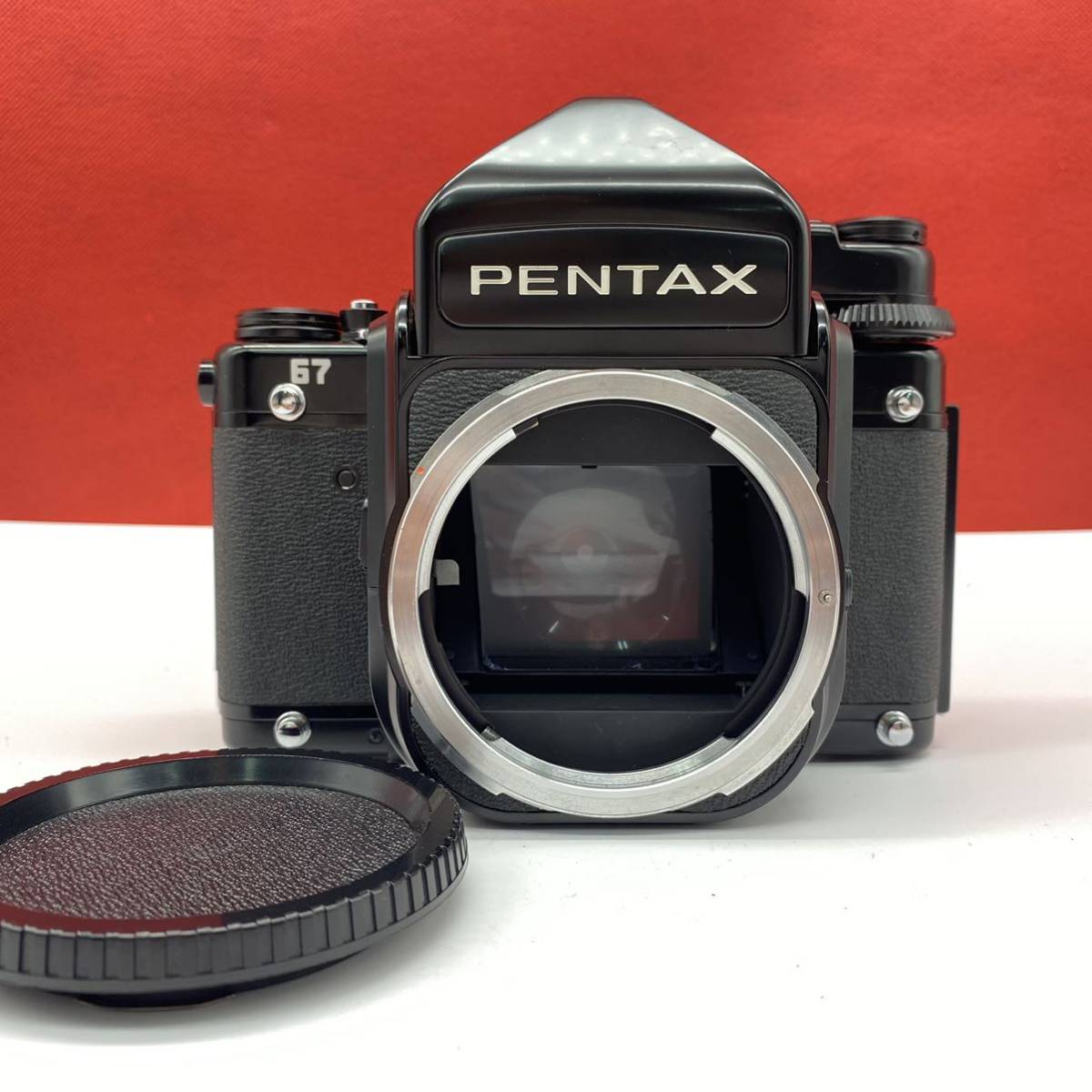 ◇A PENTAX 67 ボディ中判フィルムカメラTTL ファインダーシャッター