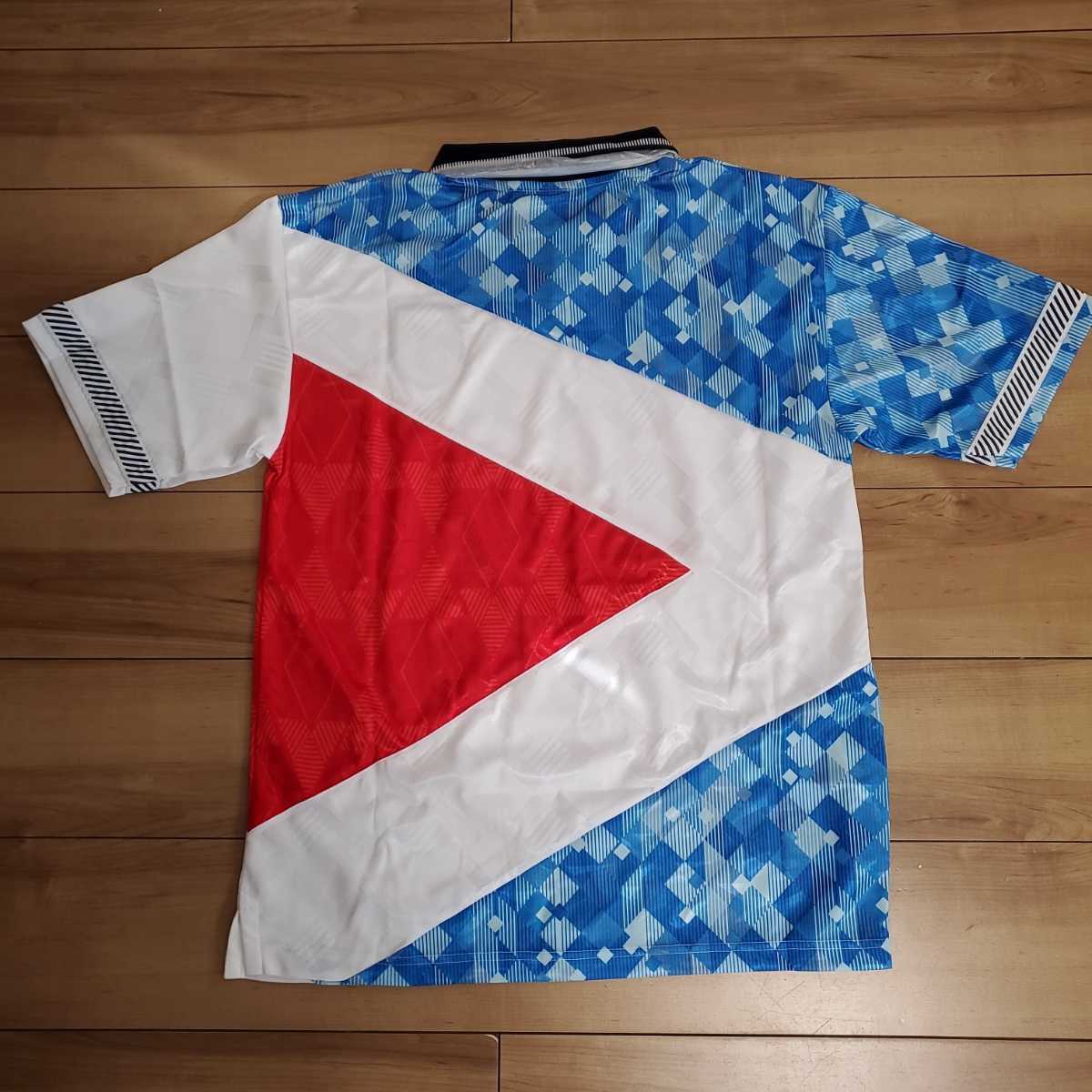 Score Draw England '90 Mash Up Retro Shirt イングランド　マッシュアップ　レトロ　4000