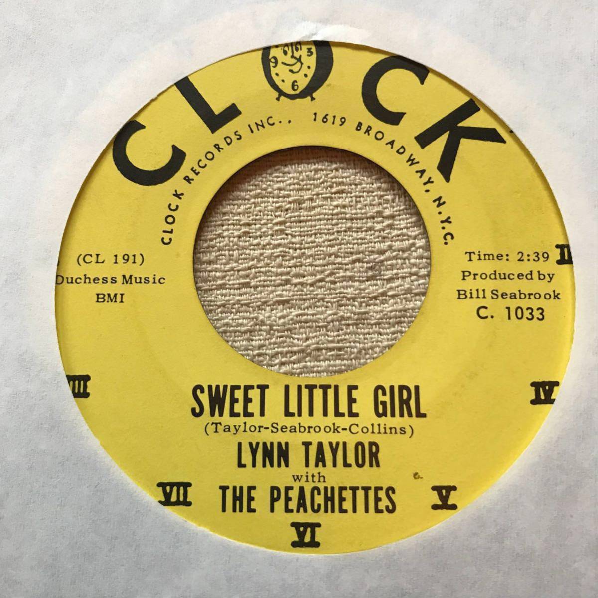 LYNN TAYLOR WITH PEACHETTS 7inch THE BELLS OF ST. MARY’S/SWEET LITTLE GIRL_画像1