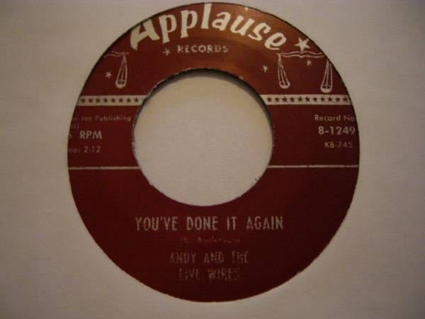 Andy And The Live Wires 7inch Maggie / You've Done It Again 50s Garage ロカビリー ガレージ_画像1