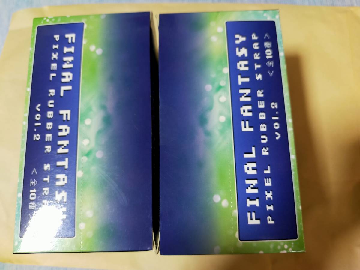 FINAL FANTASY ドットラバーストラップ vol.2 ファイナルファンタジー7 FF10 ランダム封入入り2箱購入しても揃わない可能性があります。_画像3