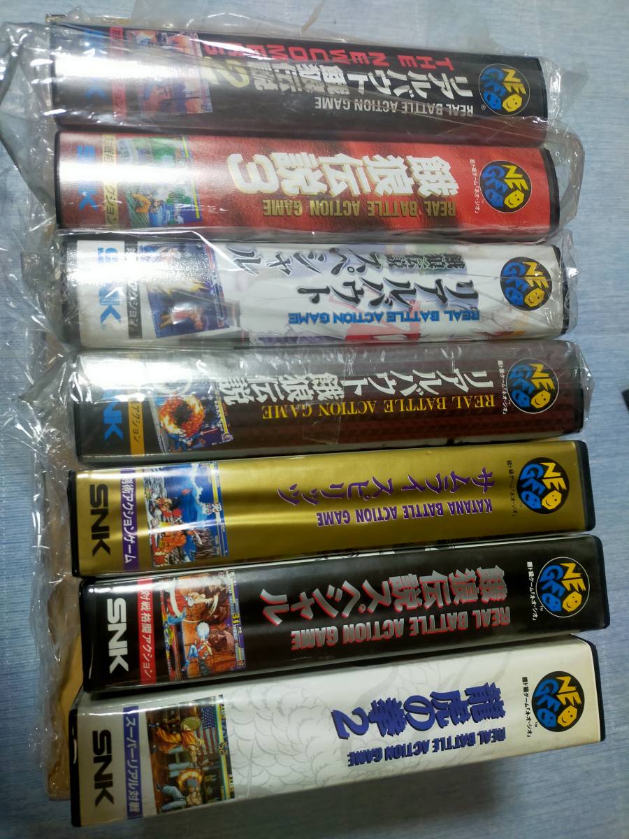 li Alba uto Fatal Fury 2li Alba uto Fatal Fury special dragon .. .2 Fatal Fury 3 Samurai Spirits Fatal Fury special Neo geo ROM cassette 