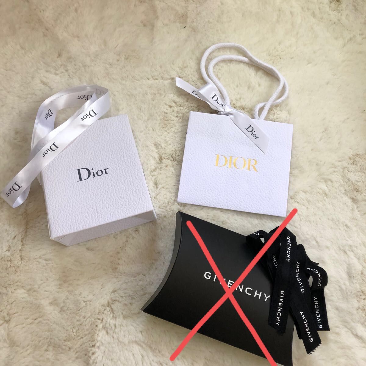 Dior GIVENCHY ギフトセット ショップ袋