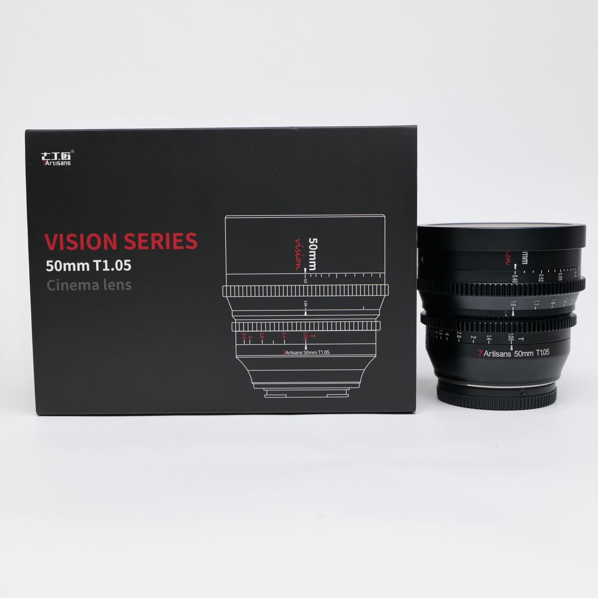 美品 50mm vision 【美品】7Artisans T1.05 ）元箱備品完備 Panasonic