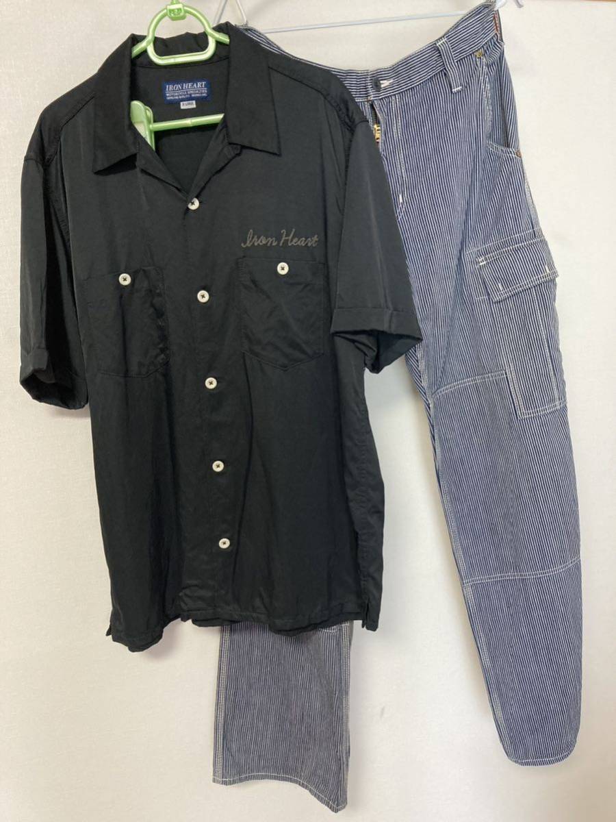 【超特価】 アイアンハート 美品 ヒッコリー ironheart xl レーヨン ボーリングシャツ w34 カーゴ ダブルニー XLサイズ以上 【超特価】 アイアンハート 美品 ヒッコリー ironheart xl レーヨン ボーリングシャツ w34 カーゴ ダブルニー XLサイズ以上