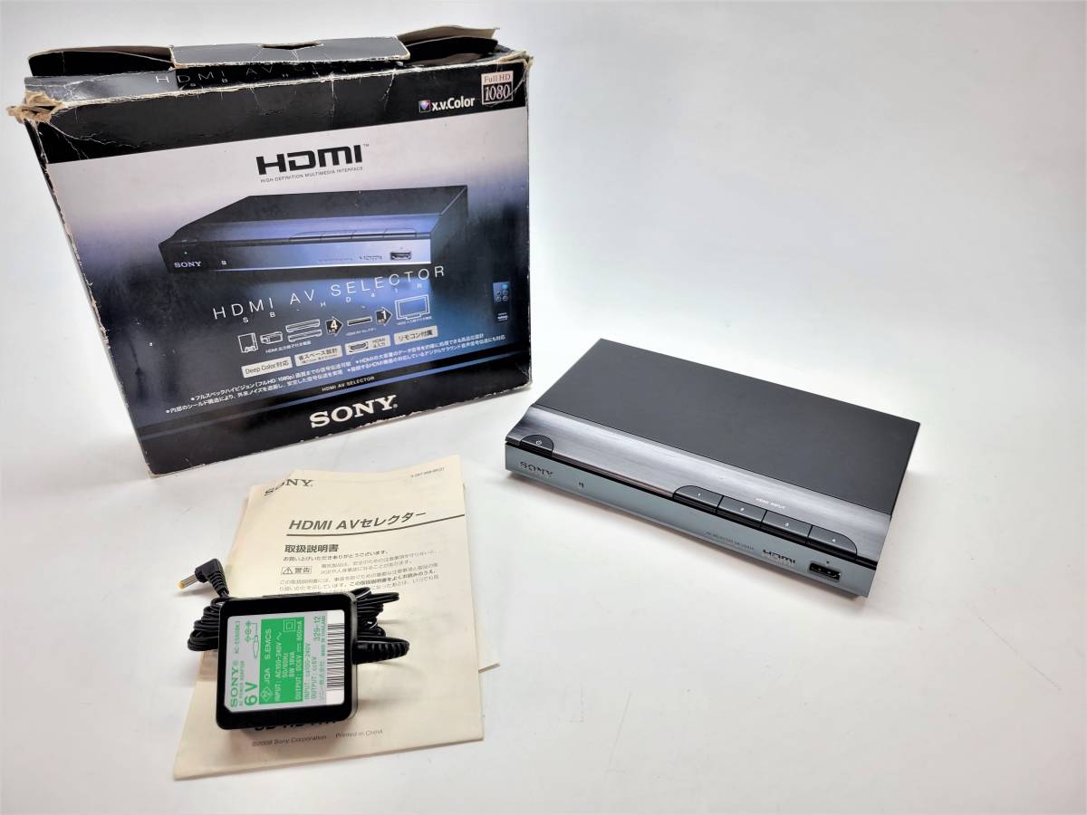 大人気 SONY ソニー AVセレクター SB-HD41R HDMI端子対応モデル｜Yahoo その他
